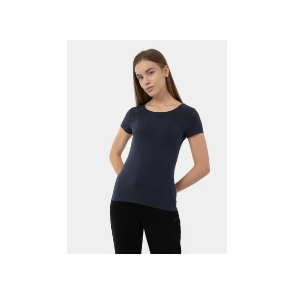 Women's regular plain Tshirt 4F 4FMM00TTSHF73130S