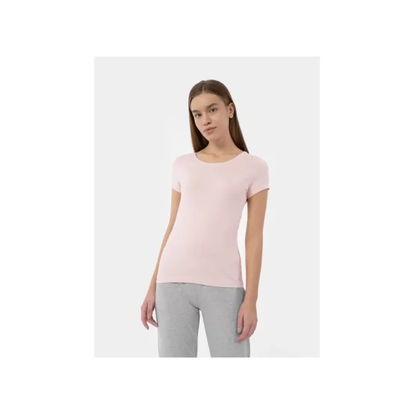 Women's regular plain Tshirt 4F 4FMM00TTSHF73156S