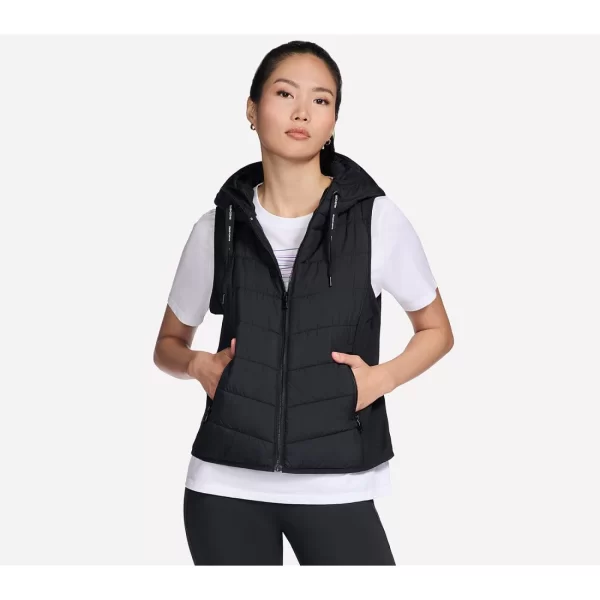 Skechers GO Shield Performance Elite Hooded Vest JA212BLK