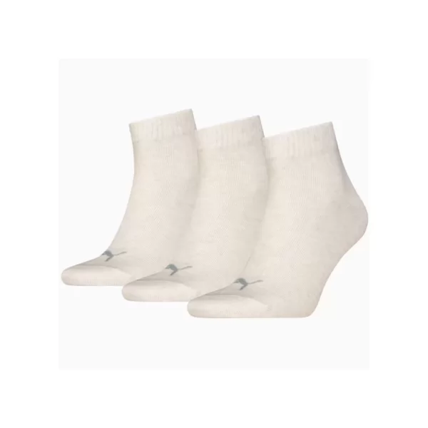 Puma Quarter Plain Socks 3 Pairs 93858901