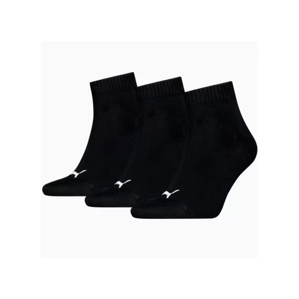 Puma Quarter Plain Socks 3 Pairs 93858906