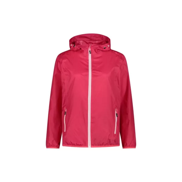 Cmp Woman Rain Fix Hood Jacket W 3X5325637CC