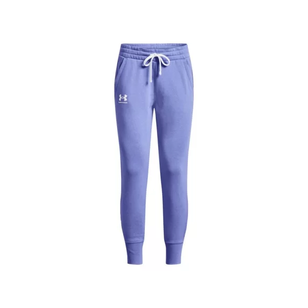 Under Armour Rival Παντελόνι Γυναικείας Φόρμας με Λάστιχο Violet Fleece 1356416-495