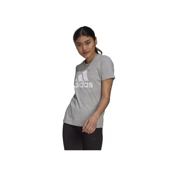 Adidas Loungewear Essentials Γυναικείο Αθλητικό T-shirt Medium Grey Heather H07808