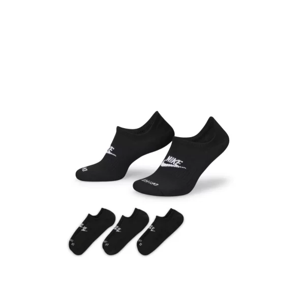 Nike Everyday Plus Cushioned DN3314-010 Αθλητικές Κάλτσες Μαύρες 3 Ζεύγη