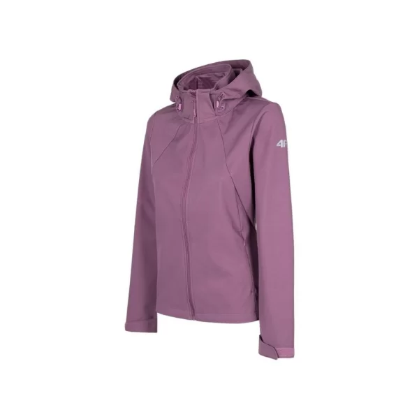 4F Γυναικείο Μπουφάν Μωβ H4Z22-SFD001-52S