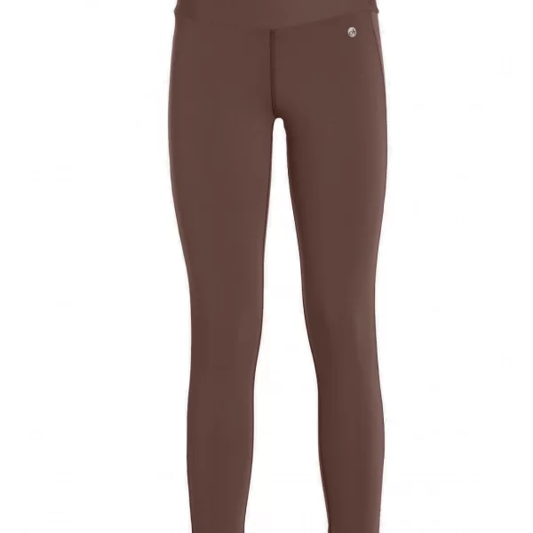 Deha Yoga Microfibre Leggings B7443565227 Καφέ