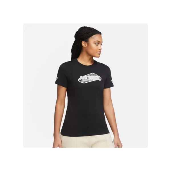 Nike Γυναικείο Αθλητικό T-shirt Μαύρο DN5856 010