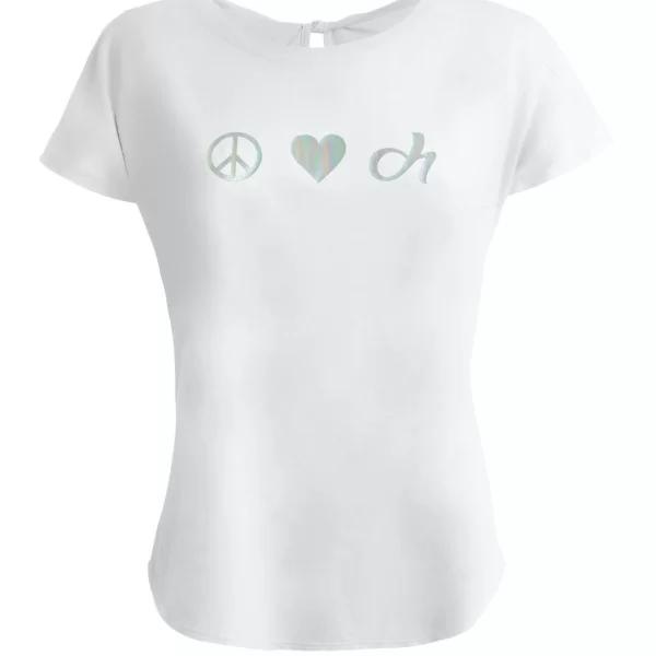 Deha Γυναικεία Αθλητική Μπλούζα Αμάνικη Λευκή B64301-10001