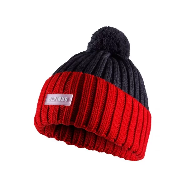 Alpinus Alpinus Matind A8 Γυναικείος Pom Pom Beanie Σκούφος Red