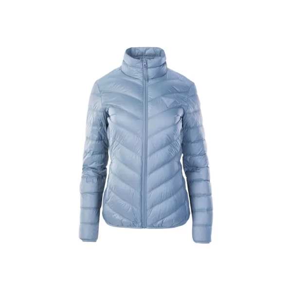 Iguana Iguana Blanca Κοντό Γυναικείο Puffer Μπουφάν για Χειμώνα Γαλάζιο 92800395864