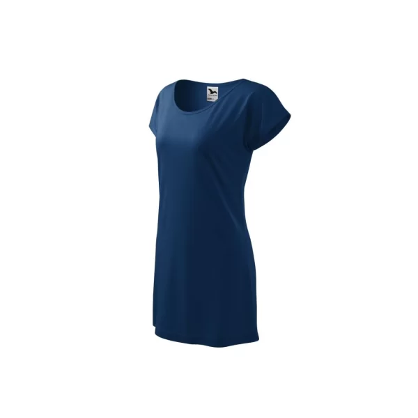 Malfini Καλοκαιρινό Mini T-shirt Φόρεμα Μπλε MLI-12387