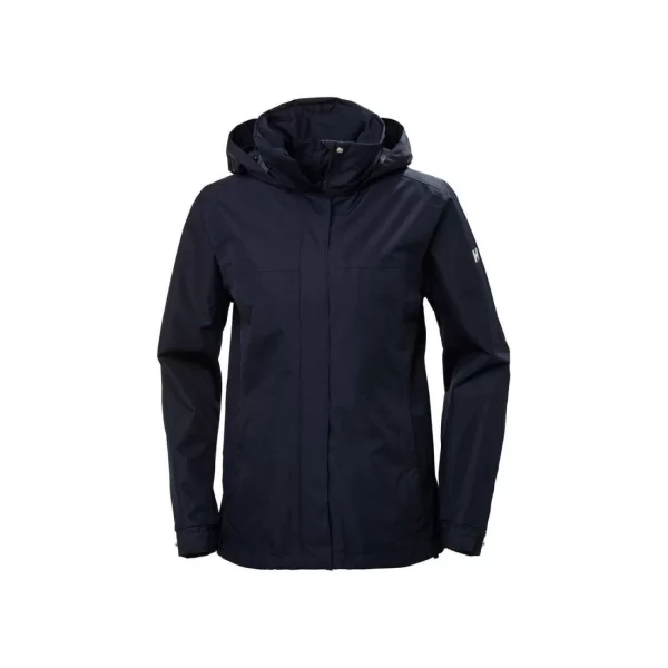Helly Hansen Aden Γυναικείο Αθλητικό Μπουφάν Αδιάβροχο Navy Μπλε 62650-597