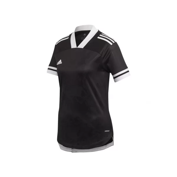 Adidas Condivo Κοντομάνικη Γυναικεία Αθλητική Μπλούζα σε Μαύρο χρώμα FT7245