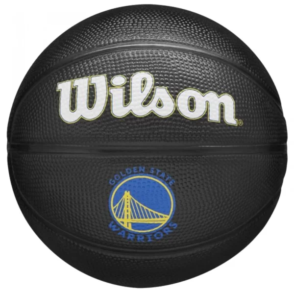 Wilson Team Tribute Mini Μπάλα Μπάσκετ Outdoor WZ4017603XB Golden State Warriors