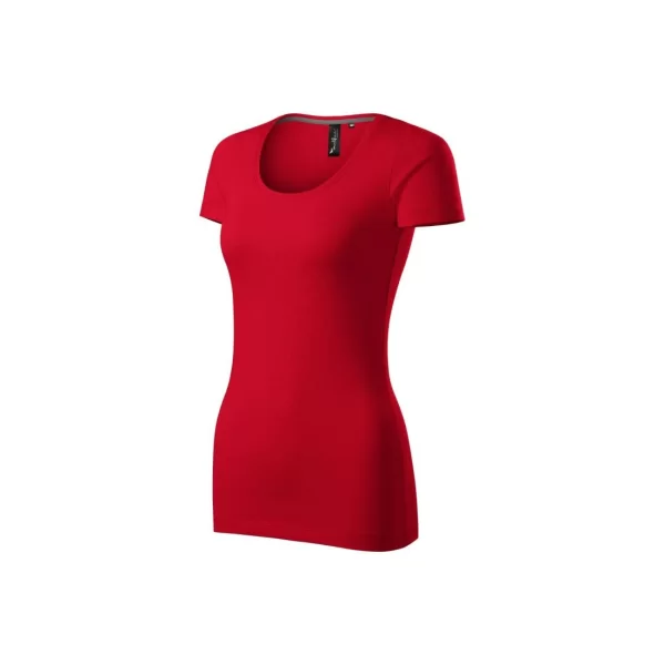 Malfini Γυναικείο Διαφημιστικό T-shirt Κοντομάνικο σε Κόκκινο Χρώμα MLI-15271