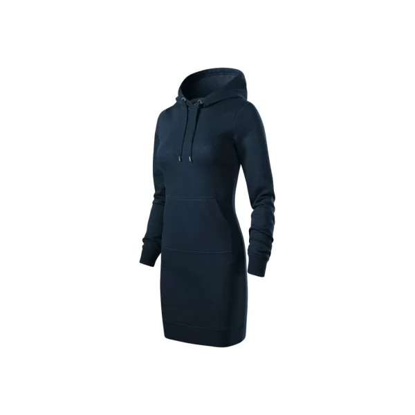 Malfini Mini Φόρεμα με Κουκούλα Navy Μπλε MLI-41902