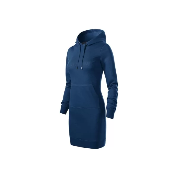 Malfini Malfini Mini Φόρεμα με Κουκούλα Μπλε MLI-41987