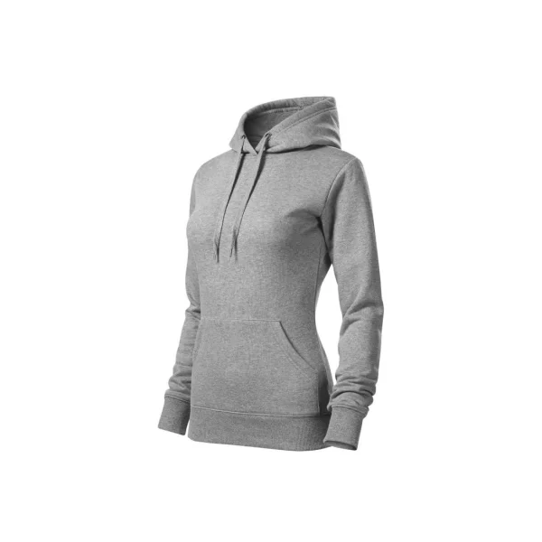 Malfini Malfini Cape Γυναικείο Φούτερ με Κουκούλα Γκρι MLI-41412