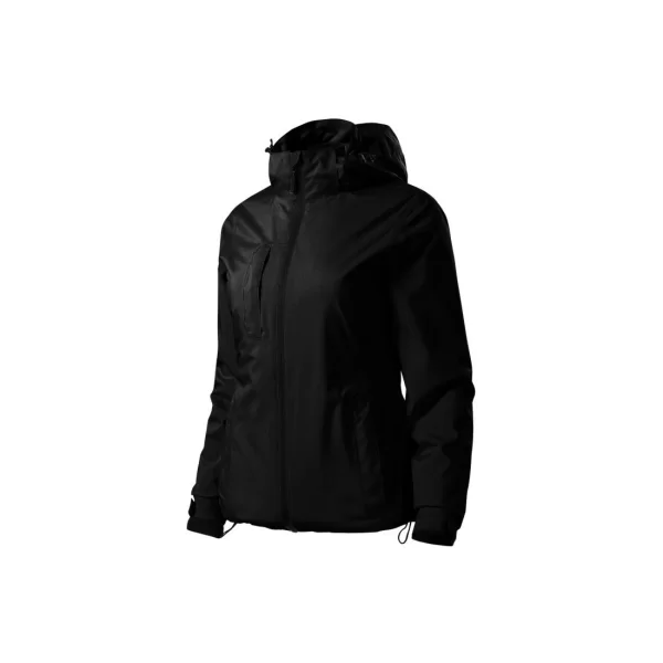 Malfini Malfini Κοντό Γυναικείο Μπουφάν για Χειμώνα Μαύρο MLI-53401