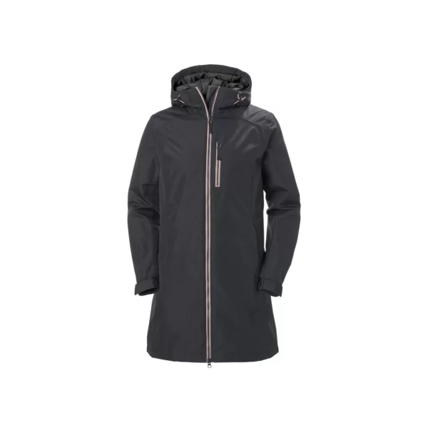 Helly Hansen Helly Hansen Μακρύ Γυναικείο Puffer Μπουφάν για Χειμώνα Navy Μπλε 62395-860