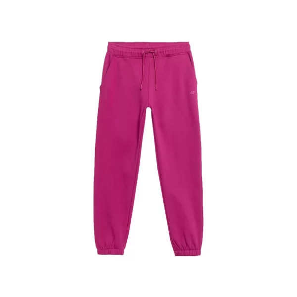 4F 4F Παντελόνι Γυναικείας Φόρμας Ροζ 4FAW23TTROF475-53S