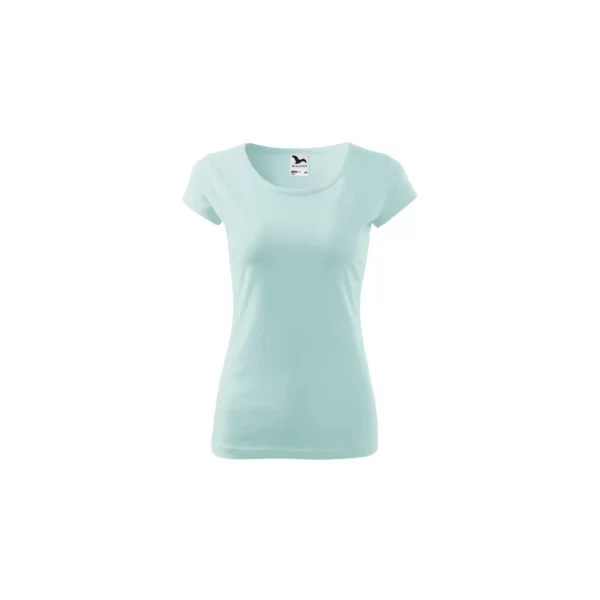 Malfini Γυναικείο Διαφημιστικό T-shirt Κοντομάνικο σε Μπλε Χρώμα MLI-122A7