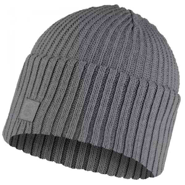 Buff Buff Rutger Beanie Unisex Σκούφος με Rib Πλέξη σε Γκρι χρώμα 129694.938