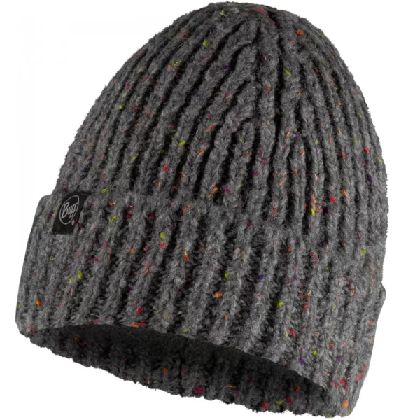 Buff Buff Beanie Unisex Fleece Σκούφος Πλεκτός σε Γκρι χρώμα 129698.937