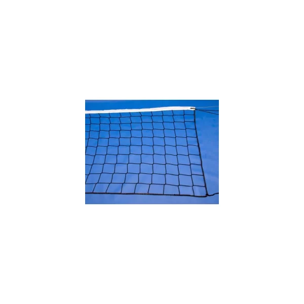 Black tournament and training volleyball net