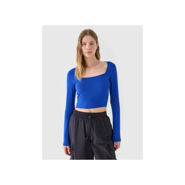 Longsleeve slim smooth women's 4F 4FRSS24TLONF49936S