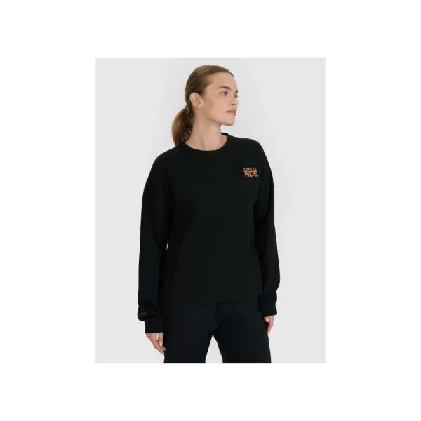 Women's oversize longsleeve with print 4F 4FWSS25TLONF39320S