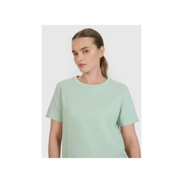 Women's oversize printed Tshirt 4F 4FWSS25TTSHF223847S