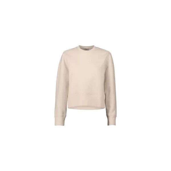 CASALL Boxy Crew Neck Sweatshirt sand