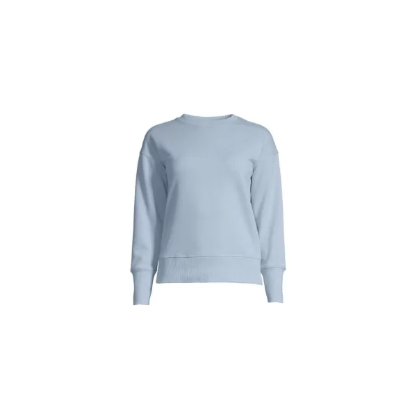 CASALL Natural Dye Terry Crew Neck sweatshirt blue