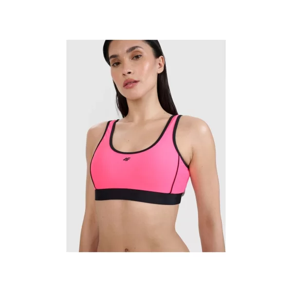 Women's bikini top 4F 4F 4FWSS25UBKTF07755N