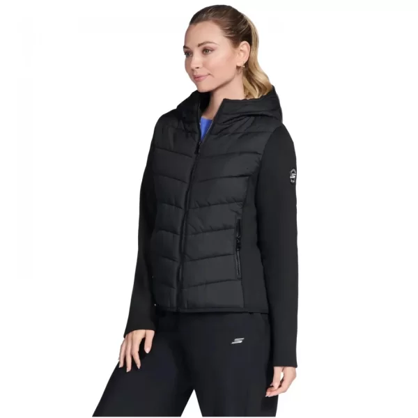 Skechers GO Shield Performance Elite Hooded Jacket JA232BLK