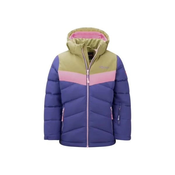 Trollkids Trollkids Girls Gryllefjord Jacket winter insulated jacket with hood purple 461154