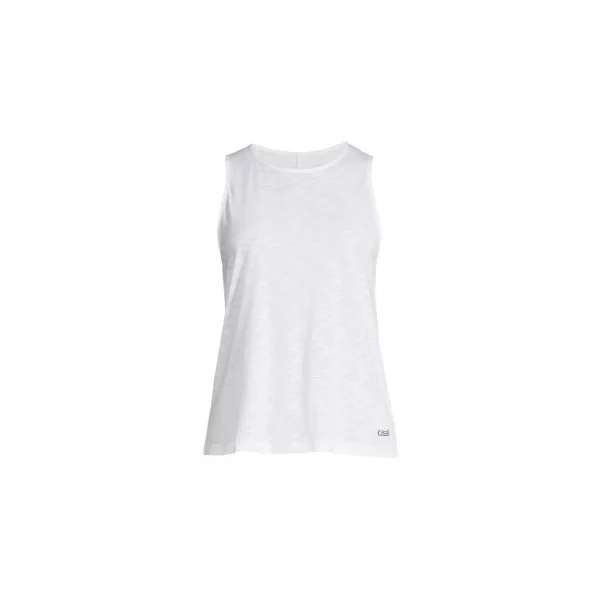 Casall CASALL Soft Texture Tank White Training Tshirt