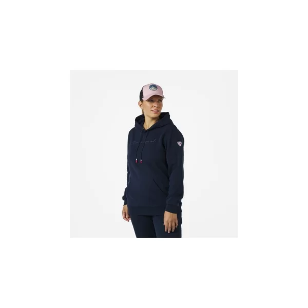 Rossignol W LOGO SWEAT HOOD FL navy blue