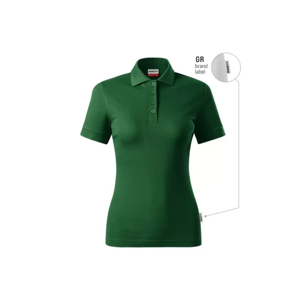 Malfini Resist Heavy Polo W MLIR21GR Bottle Green 06