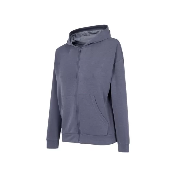 4F 4F Γυναικεία Ζακέτα Φούτερ Μπλε H4Z22-BLD041-32S