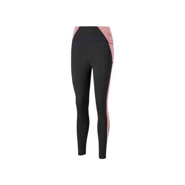 Puma Puma Evostripe 7/8 Running Γυναικείο Cropped Κολάν Ψηλόμεσο Μαύρο 589158-01