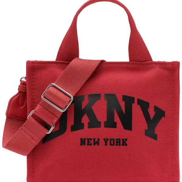 DKNY ΓΥΝΑΙΚΕΙΑ TOTE HANDBAG HADLEE R41AOC80 0045 BRIGHT RED