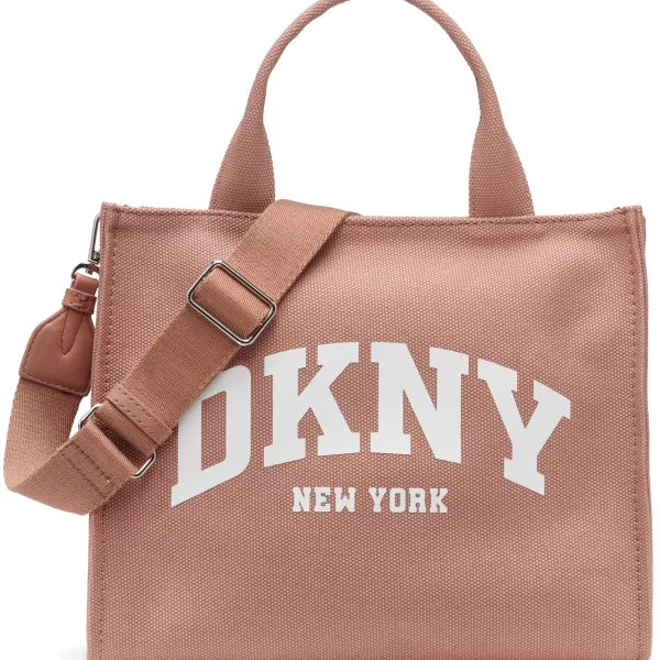 DKNY ΓΥΝΑΙΚΕΙΑ TOTE HANDBAG HADLEE R41AOR57 00K7 HOT COCOA