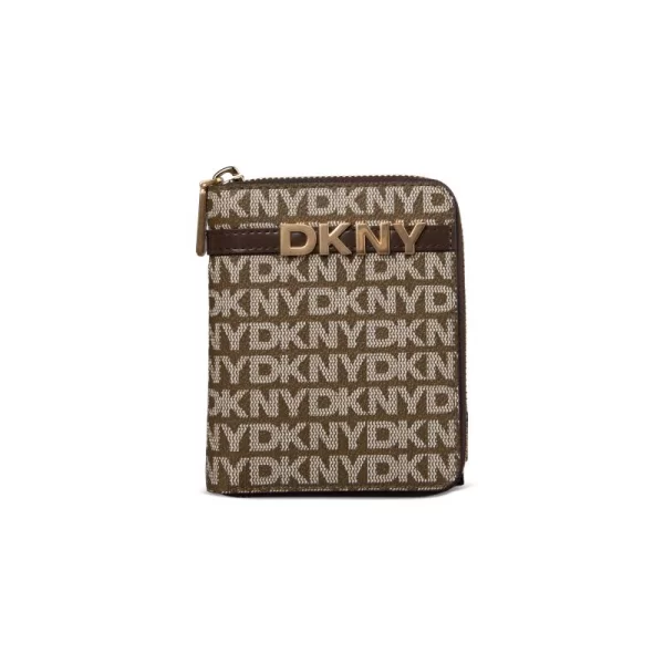 DKNY DKNY ΓΥΝΑΙΚΕΙΟ ΠΟΡΤΟΦΟΛΙ AVRIL R5215M25 CHINO/CHOCOLATE N42
