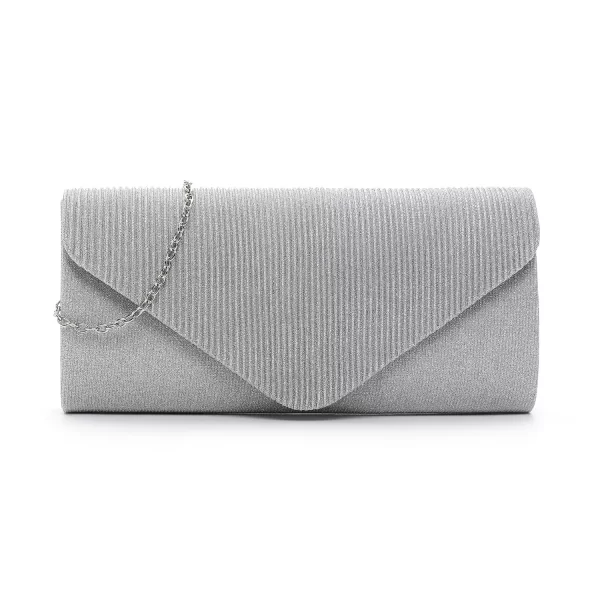 TAMARIS ΓΥΝΑΙΚΕΙO CLUTCH AMALIA 33803 830 silver
