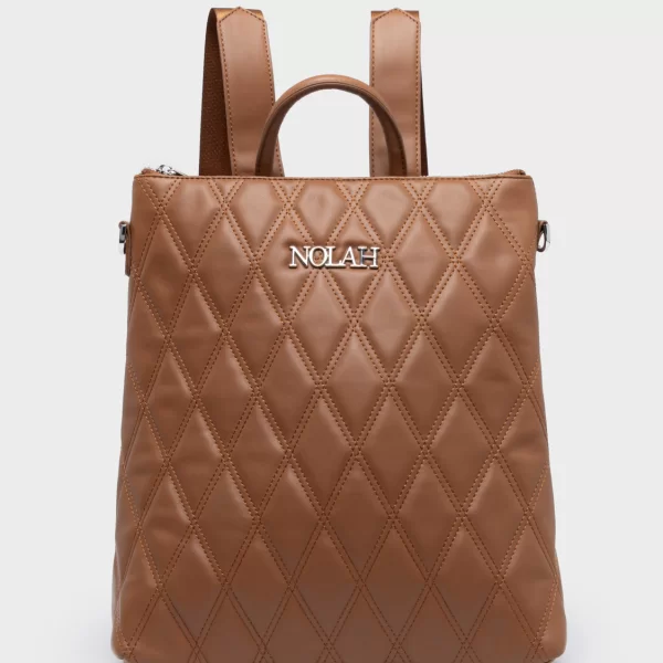 NOLAH ΓΥΝΑΙΚΕΙΟ BACKPACK RHODE BROWN SILVER