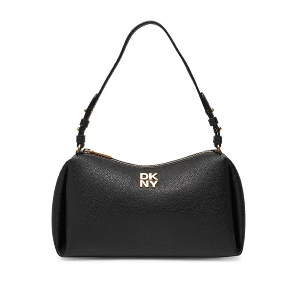 DKNY ΓΥΝΑΙΚΕΙΟ SHOULDER REMY R423AE54 BLK/GOLD BGD