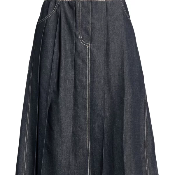  BRUNELLO CUCINELLI BOTTOMWEAR Denim φούστα